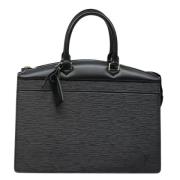 Pre-owned Leather louis-vuitton-bags Louis Vuitton Vintage , Black , D...