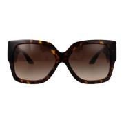 Stijlvolle zonnebril met model 0Ve4402 Versace , Brown , Dames