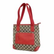 Pre-owned Canvas shoulder-bags Gucci Vintage , Red , Dames