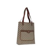 Pre-owned Fabric handbags Gucci Vintage , Beige , Dames