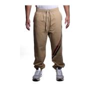 Beige Katoen Elastaan Sweatpants V1A6810 - 4413 Moschino , Beige , Dam...