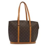 Pre-owned Canvas totes Louis Vuitton Vintage , Brown , Dames