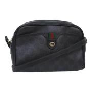 Pre-owned Canvas gucci-bags Gucci Vintage , Black , Dames