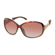 Bruine Resin Zonnebril met Categorie 3 Lens Guess , Brown , Dames