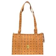 Pre-owned Canvas totes MCM Pre-owned , Brown , Dames