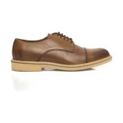 Casual Leren Derby Schoenen Cerruti 1881 , Brown , Heren