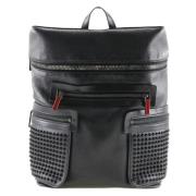 Pre-owned Leather backpacks Christian Louboutin Pre-owned , Black , Da...