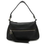 Pre-owned Leather handbags Chanel Vintage , Black , Dames