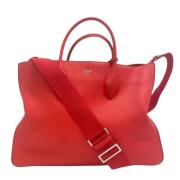 Pre-owned Leather handbags Salvatore Ferragamo Pre-owned , Red , Dames