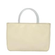 Pre-owned Leather prada-bags Prada Vintage , Beige , Dames