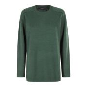 Stijlvolle Karenia Crew Top Theory , Green , Dames