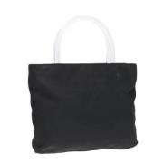 Pre-owned Leather prada-bags Prada Vintage , Black , Dames