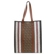 Pre-owned Canvas totes Burberry Vintage , Brown , Dames