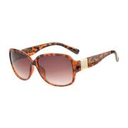 Bruine Resin Zonnebril met Categorie 3 Lens Guess , Brown , Dames