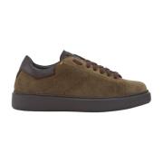 Bruine Suède Hertenkop Sneakers Calce , Brown , Heren