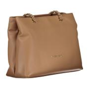 Beige Schoudertas met Kettingriem Valentino by Mario Valentino , Beige...