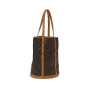 Pre-owned Canvas louis-vuitton-bags Louis Vuitton Vintage , Brown , Da...