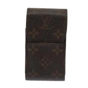 Pre-owned Canvas pouches Louis Vuitton Vintage , Brown , Dames