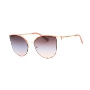 Roze Metalen Zonnebril met UV-bescherming Guess , Pink , Dames