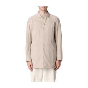 Waterdichte Slim-Fit Trenchcoat voor Heren People of Shibuya , Beige ,...