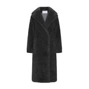 Luxe Alpaca Teddy Jas Max Mara , Gray , Dames