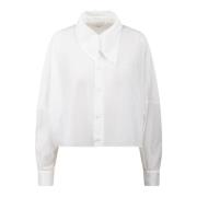 Geknipte Katoenen Shirt met Knoopdetails Philosophy di Lorenzo Serafin...