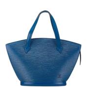 Pre-owned Leather louis-vuitton-bags Louis Vuitton Vintage , Blue , Da...