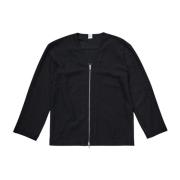 Zip Cardigan Lawson Zwart Won Hundred , Black , Heren