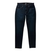 Elegante Slimmy Tapered Denim Jeans 7 For All Mankind , Blue , Heren