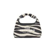 Zebra Leren Mini Sack Tas Marc Jacobs , Multicolor , Dames