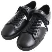 Pre-owned Leather sneakers Celine Vintage , Black , Dames