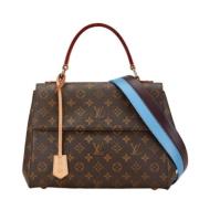 Pre-owned Leather louis-vuitton-bags Louis Vuitton Vintage , Brown , D...