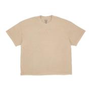 Geborduurd Logo Box Tee Karl Kani , Beige , Heren