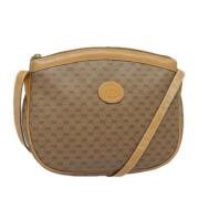 Pre-owned Leather gucci-bags Gucci Vintage , Beige , Dames