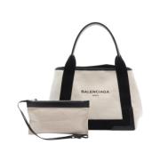 Pre-owned Canvas balenciaga-bags Balenciaga Vintage , Beige , Dames