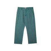 Timmerman Pant in Botanische Tuin Obey , Green , Heren