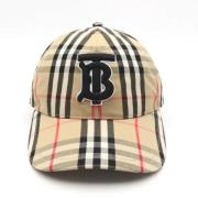 Pre-owned Cotton hats Burberry Vintage , Beige , Dames