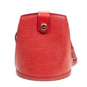 Pre-owned Leather louis-vuitton-bags Louis Vuitton Vintage , Red , Dam...