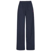 Crispy geweven broek Rotate Birger Christensen , Blue , Dames