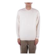 Logo Front Sweater Room Emporio Armani , White , Heren