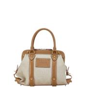 Pre-owned Canvas louis-vuitton-bags Louis Vuitton Vintage , Beige , Da...