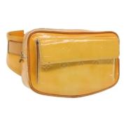 Pre-owned Leather crossbody-bags Louis Vuitton Vintage , Yellow , Dame...