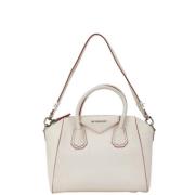 Pre-owned Leather handbags Givenchy Pre-owned , White , Dames