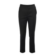 Stretch Crepe Broek Eco-Vriendelijke Stijlvolle Broek Patrizia Pepe , ...