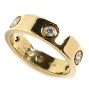 Pre-owned Metal rings Cartier Vintage , Yellow , Dames