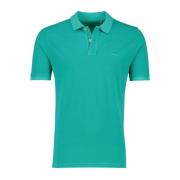 Turquoise Polo Shirt Korte Mouw Gant , Blue , Heren