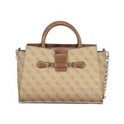 Beige Polyethyleen Handtas Guess , Beige , Dames