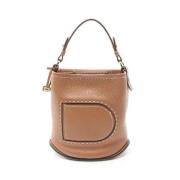 Pre-owned Leather handbags Delvaux Pre-owned , Brown , Dames