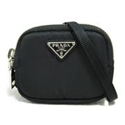 Pre-owned Canvas crossbody-bags Prada Vintage , Black , Dames