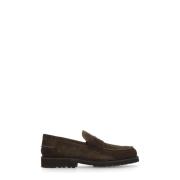 Bruine Suède Loafers Berwick , Brown , Heren